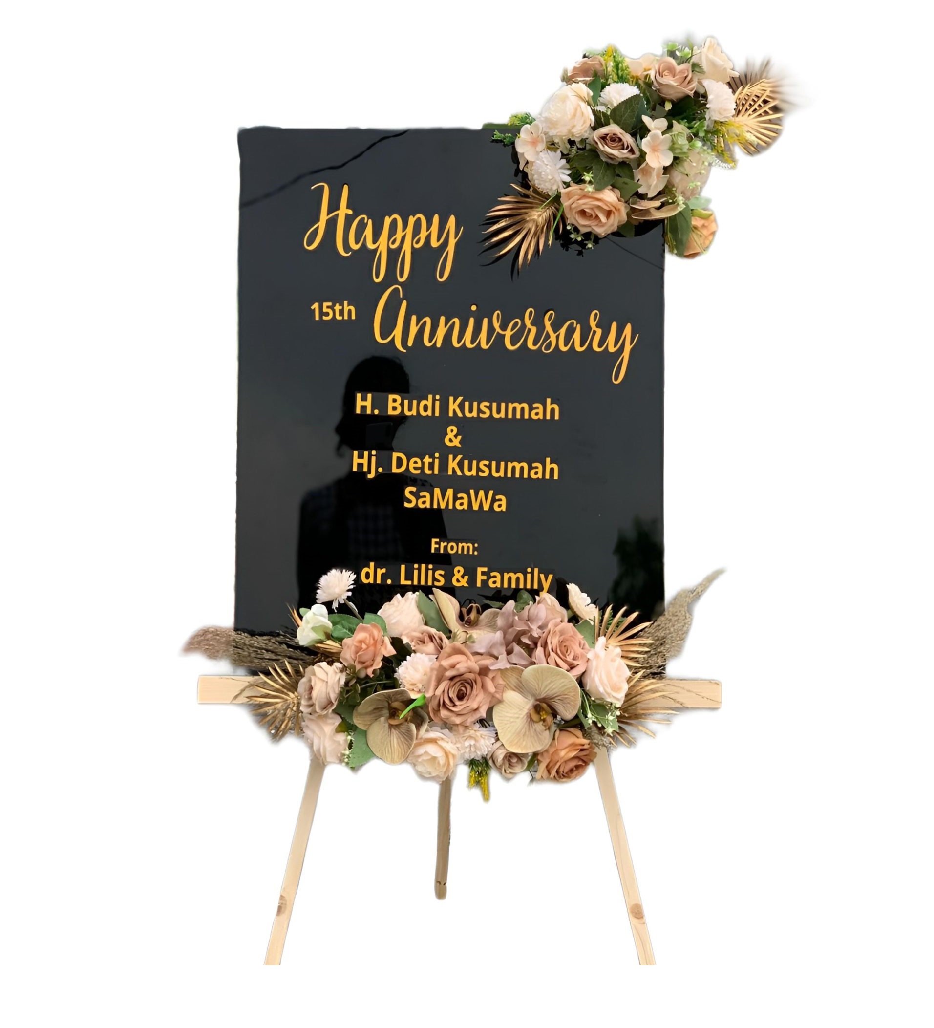 Papan Bunga Akrilik Padang Barat