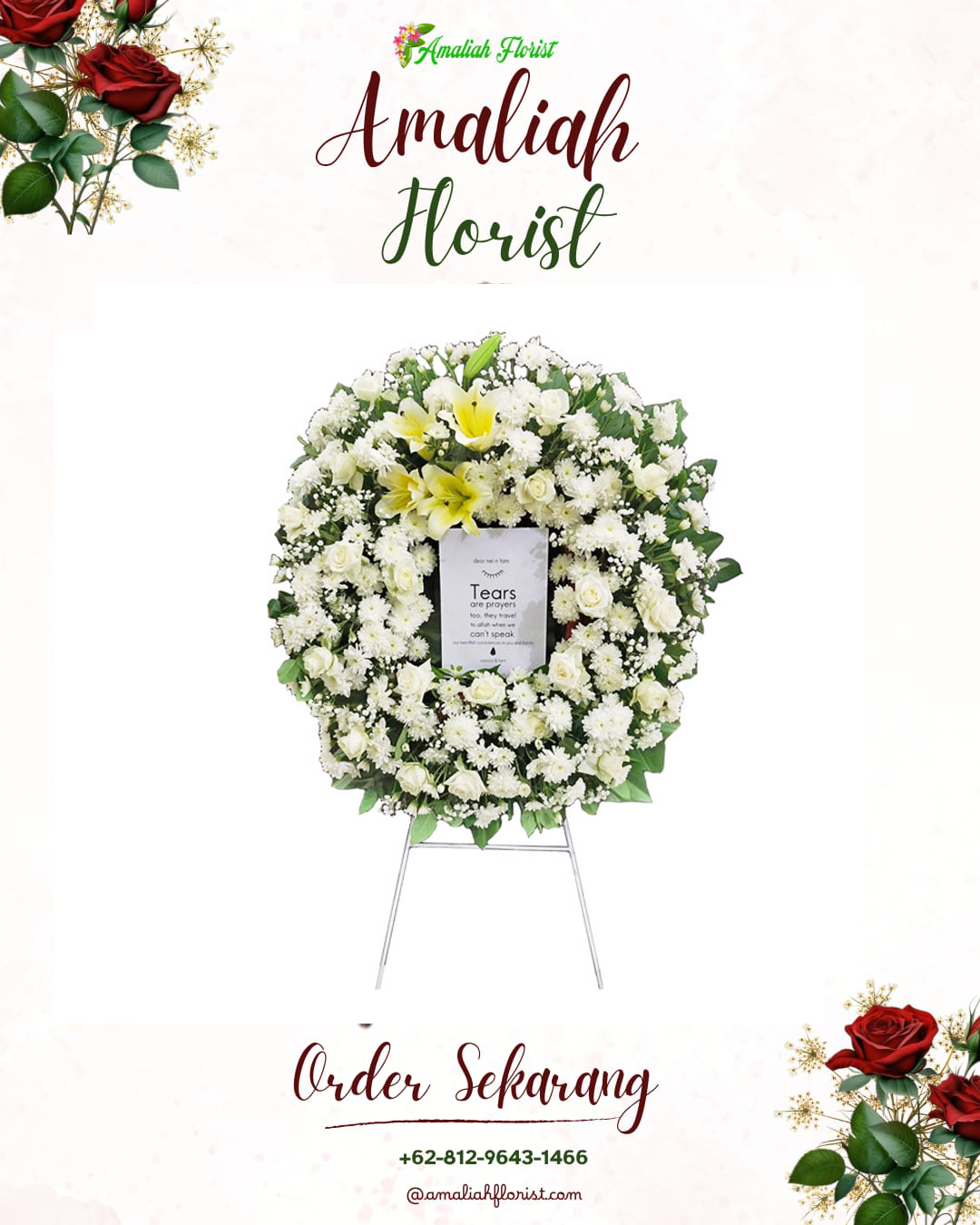 Krans Bunga Duka Padang Barat